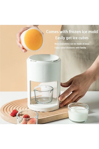 Jialan Manuel Traş Buz Makinesi, Ev Manuel Buz Kırıcı, Beyaz