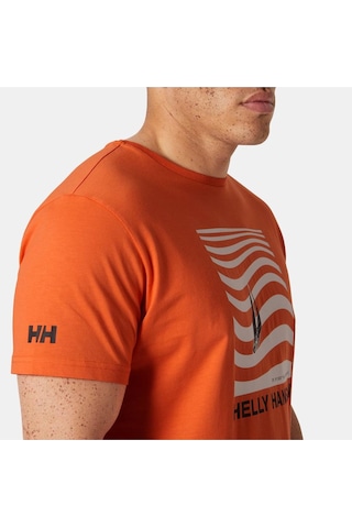 Helly Hansen Shoreline Erkek Turuncu T-shirt 3.0-6673 Turuncu