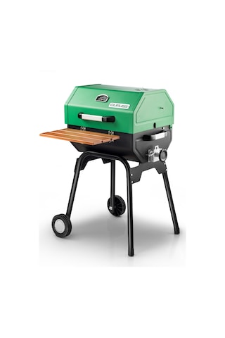 Guruss Cg-050 Kömürlü Barbekü Mangal Tam Set Yeşil Model:grs08