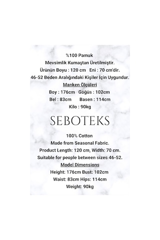 Seboteks %100 Pamuklu Mevsimlik Uzun Kollu Penye Büyük Beden Anne Geceliği 833 Çağla Yeşili