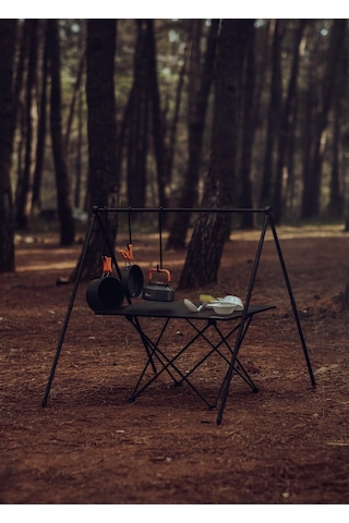 Urban Badger Vori 3 Parça Tencere Tava Çaydanlık Seti Gri