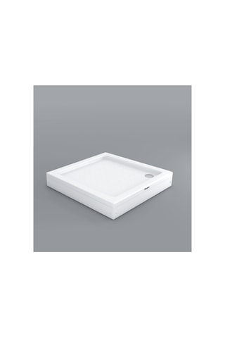 100 X 100 Kare H:15 Duş Teknesi Beyaz