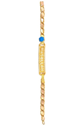 Cigold Taşlı Çocuk Bileklik 14 Ayar Altın 1.75 Gr Oa-c11203029249 Renkli Çok Renkli