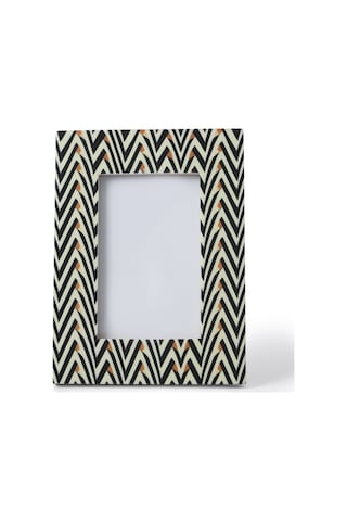 Yargıcı Çizgi Desenli Dikdörtgen Çerçeve 16x21 Cm 26knha1041m St