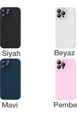 Baseus Liquid Apple Uyumlu iPhone 13 Pro Max Kilif Kamera Korumali Içi Kadife 522412179