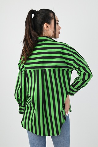 Koza Butik Kadın Desenli Gömlek 1674-25-1 001