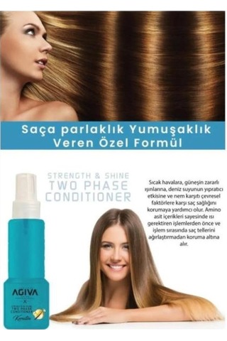 Agiva İki Fazlı Fön Suyu 300 Ml Keratin