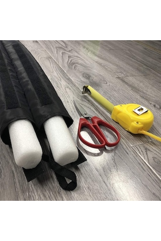 4 Adet Kapı Altı Rüzgar Önleyici Çift Taraflı Kapı Altı Rüzgarlık