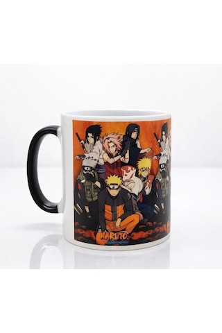Porselen Renk Değiştiren Naruto Kupa Bardak Aalk381 Renkli