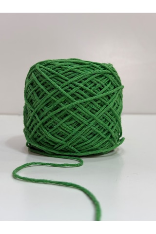 Dmr Natural Cotton - Koton Ip Pamuklu Elörgü Ipi 100gr - Yeşil