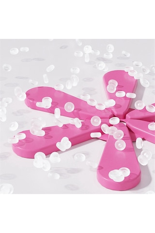 Silikon Altlık Seti Sıcak Tencereler İçin Yalıtımlı Tencere Altlıkları Pembe Ve Siyah Pembe  -  Siyah