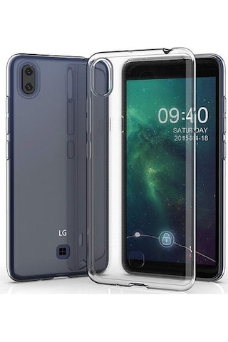 LG Uyumlu K20 2019 Kılıf Şeffaf Onyx Tpu Süper Silikon Kapak Renksiz/şeffaf
