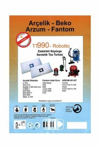 Fantom Promini 100 P Uyumlu Sentetik Toz Torbası