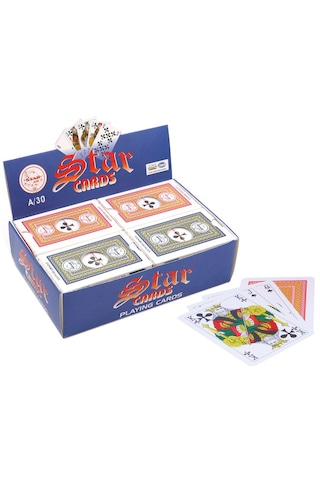 Iskambil Kağıdı Star Oyun A/30 Iskambil Kağıdı Pişti Batak Kağıdı