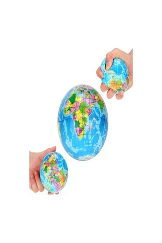 Stres Topu Dünya Haritalı - Büyük Boy