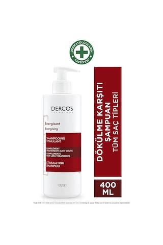 Dercos Energisant Shampoo - Dökülme Karşıtı Bakım Şampuanı 400ml