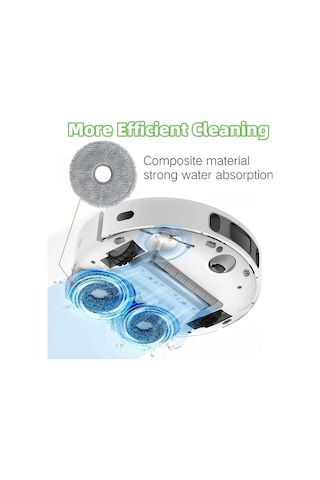 Motion003 16 Adet Xiaomi Robot Süpürge Aksesuarları S20 S10 Plus B108gl B105 B108cn B113cn U