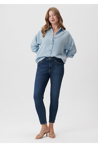 Mavi - Marli Koyu Mavi Nolita Jean Pantolon 101339-35246 Lacivert