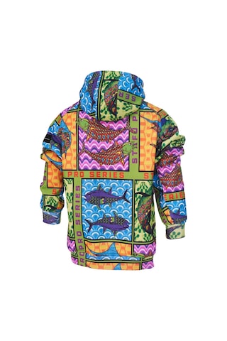Stafu Pro Prime Kapüşonlu Fish Eye Sweatshirt Çok Renkli