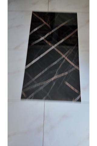 Pvc Mermer Panel Shara Black 60 X 120