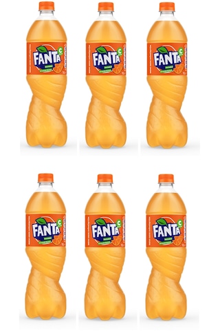 Fanta Portakal Aromalı Gazoz 1 Lt X 6 Adet