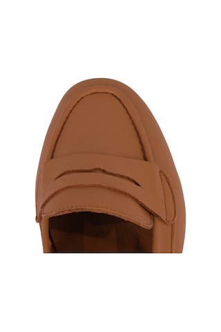 Napa Shoes Kadın Dikiş Detaylı Konfor Taban Kapalı Model Babet Ayakkabı Napa-aes22204 165