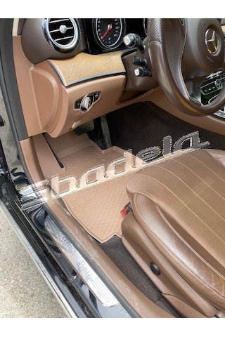 Mercedes W213 E Kasa Özel Üretim Fındık Kahve Havuzlu Paspas