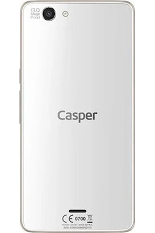 Axya Casper Via V8C Arka Batarya Kapak Beyaz