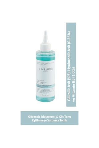 Derma Armour Gözenek Sıkılaştırıcı Ve Aydınlatıcı Tonik 200 ML