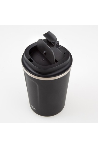 Jumbo Glory 5 Çelik Termo Mug 380 Ml Siyah