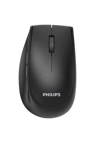 Phılıps Spk7627b, Siyah, Usb Nano 2,4gh Ve Bluetooth Kablosuz, 1600dpi, Optic, 5 Tuşlu, Şarj Edilebilir, Sessiz Click, Mouse Sc-400