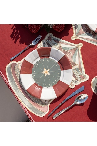 Carousel Kağıt Amerikan Servis 33,3x45 Cm 12'li Paket Beyaz