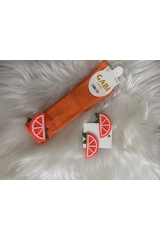 Gabi Figür Çorap & Toka Set Siyah