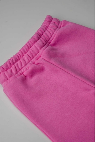 Heyadventure Kız Çocuk Jogger Eşofman Altı 3 İplik Şardonlu Cepsiz Paçası Kaşkorseli Pembe