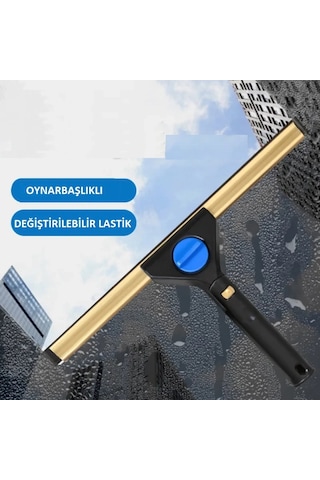 Ekostem Oynar Başlıklı Cam Çeksil 45 CM Siyah