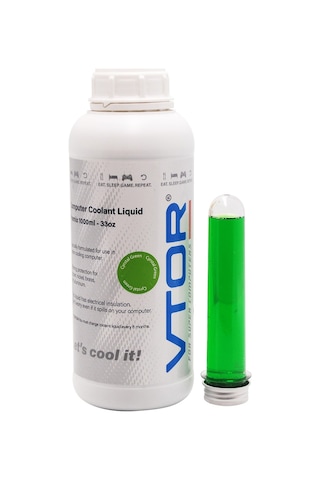 Vtor Bilgisayar Soğutma Sıvısı 1000ML Kristal Yeşil