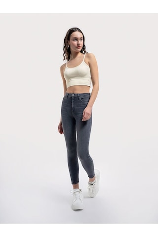 LOFT Crop Kadın Atlet Lf2034949 Q1.v1 Ekru