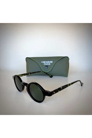 Hemme Paris He9001s C3 Unisex Güneş Gözlüğü Siyah