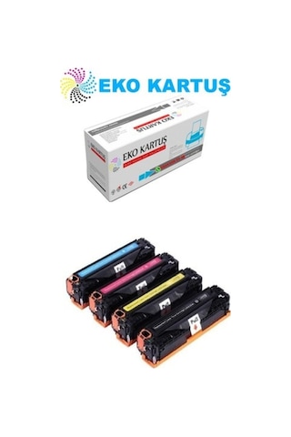 Canon I-sensys Mf-8580 Cc530a Cc531a Cc532a Cc533a Set Muadil Toner