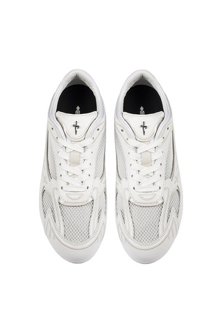 Rtvt031 White Sneaker Erkek Mu69501rtvt 031/039 Paciotti Calf/fabr Vitello