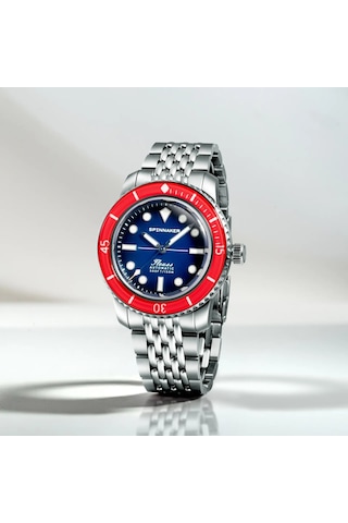 Spinnaker Fleuss 40 Automatic Sp-5133-dd Erkek Kol Saati Gri