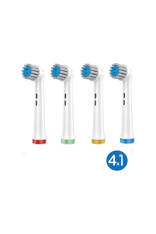 Sensetive - Ekstra Yumuşak Oral B Şarjlı Diş Fırçası Yedek Başlığı - 8 Adet Yedek Başlık