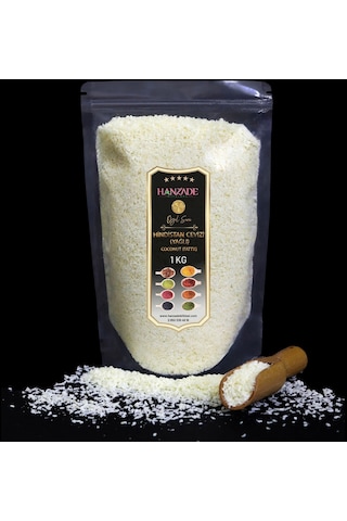 Hanzade Bitkisel Yağlı İri Taneli Hindistan Cevizi 1 KG