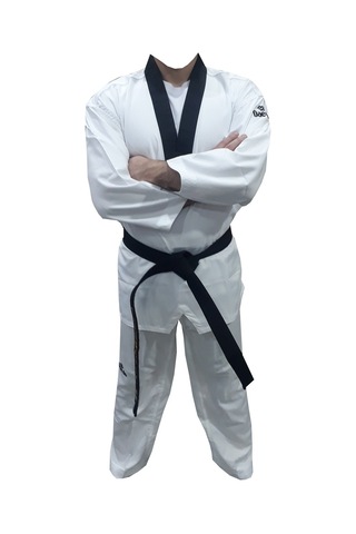 Yiğitspor Dae Do Ultra Taekwondo Elbisesi & Daedo Siyah Yaka Elbise Beyaz