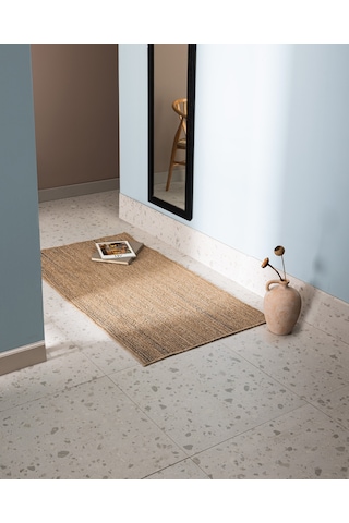 Madame Coco Melanee Halı - Bej/siyah- 80x150 Cm 8684427041987 Çok Renkli