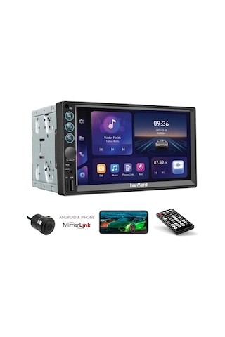 Harward Hr-g756 7 İnç Double Teyp 4 60w/bt/usb/sd/aux/mirror Link/dokunmatik Ekran/kumanda