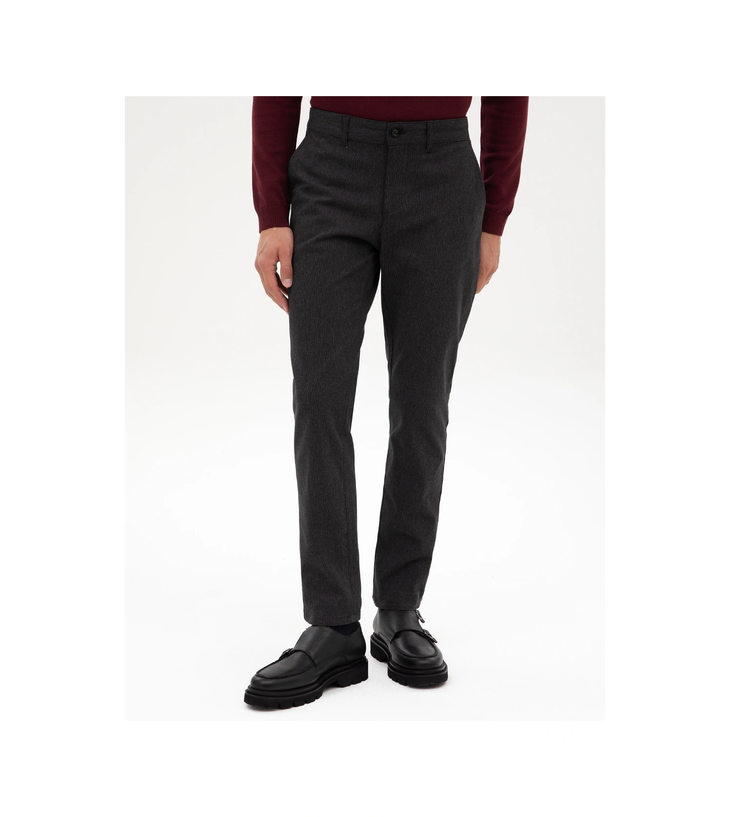 Pierre Cardin Erkek Siyah Pantolon Kanvas-chino 50317228-vr046 Siyah