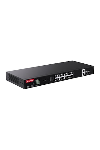 Ip-Com G1120P-16-250 W 16 Port Gigabit++2XGB RJ45/SFP Uplınk 230 W Poe Rackmount Swıtch