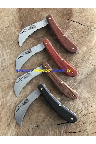 Tigon El Yapımı Mini Cep Çakısı Avcı Kampçı Bıçagı Çelik Bıçak