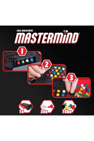 Mastermind Kutu Oyunu - Gto935155 Çok Renkli